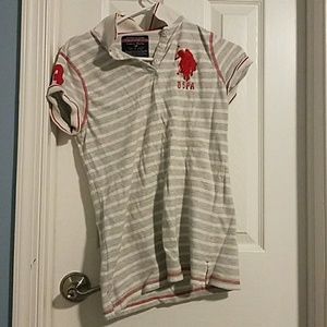 Striped Collar Shirt